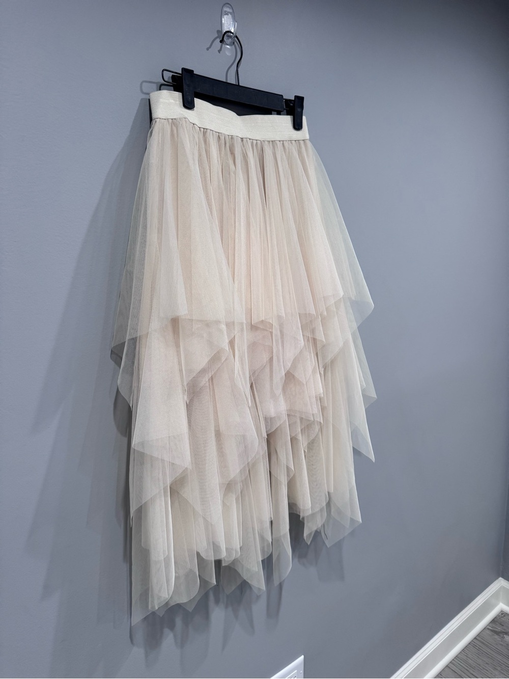 Soft Blush Layered Tulle Skirt - Women - Picture 3 of 4